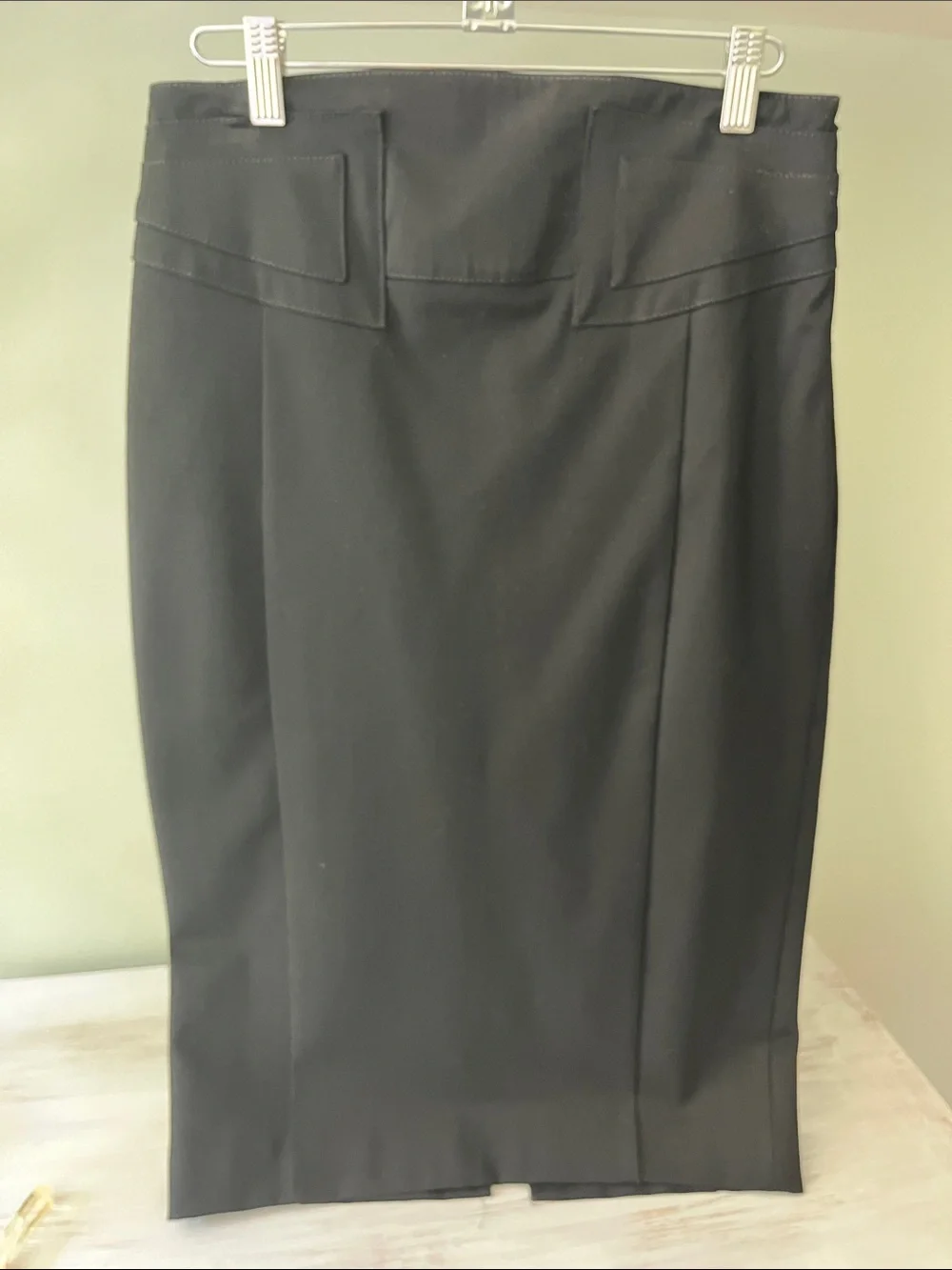Classic Black Pencil Skirt - Women's Professional Staple